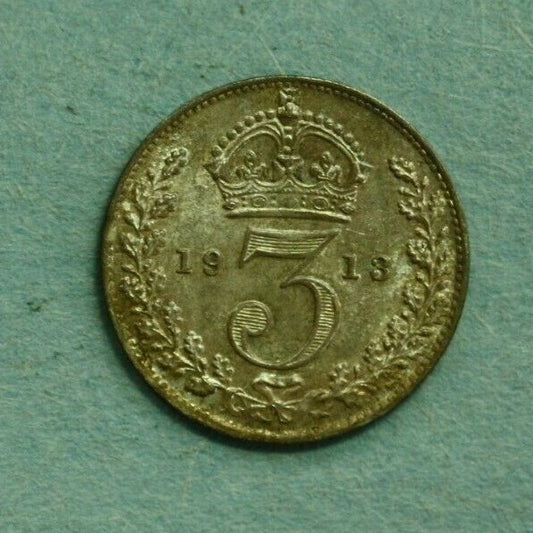 Great Britain 1913 3 Pence UNC  A383