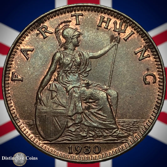 Great Britain 1930 Farthing 1/4d GB4894