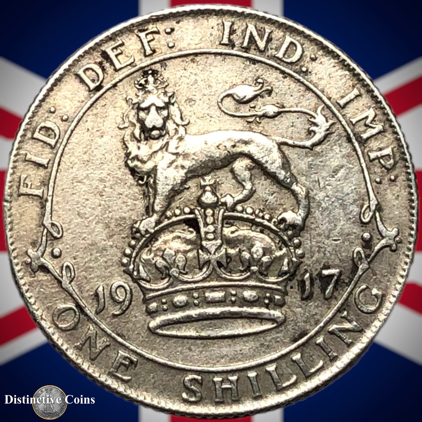 Great Britain 1917 One Shilling GB1002