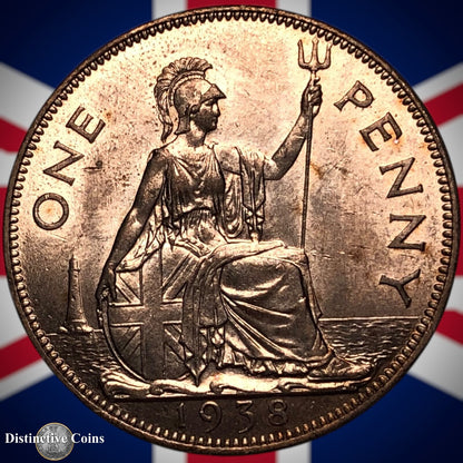 Great Britain 1938 Penny 1d GB7216