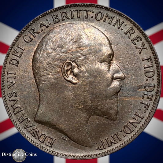 Great Britain 1909 Penny 1d GB6713