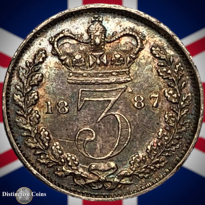 Great Britain 1887 Three Pence GB1967