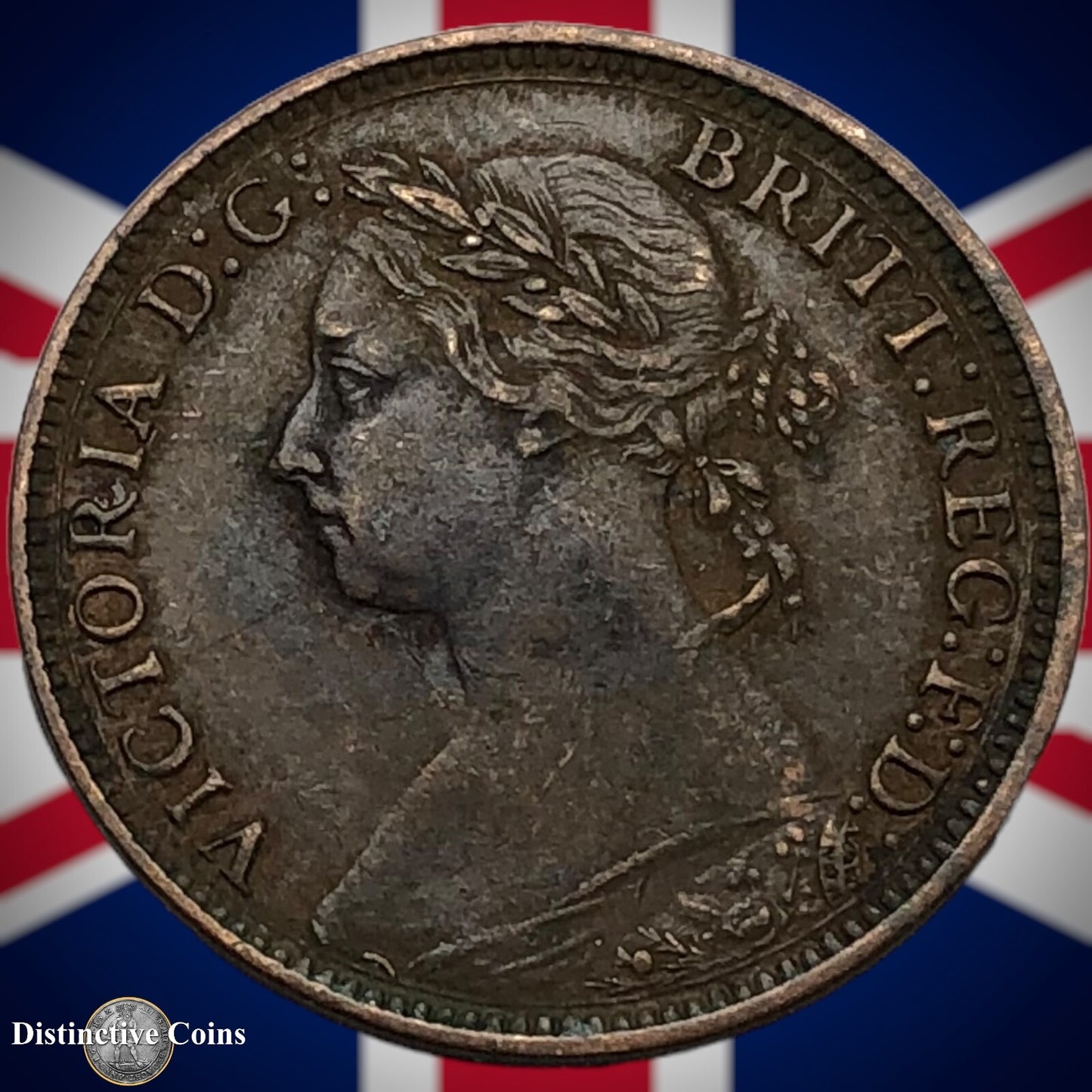 Great Britain 1881 H Farthing 1/4d GB3885