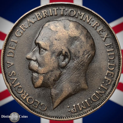Great Britain 1912 H Penny 1d GB6778