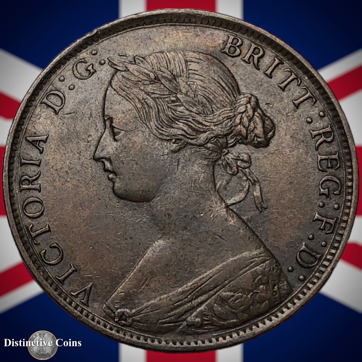 Great Britain 1862 Half Penny 1/2d GB5430