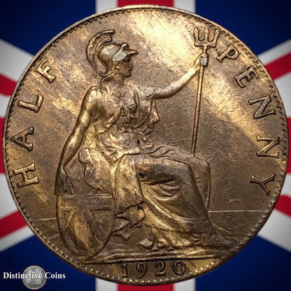 Great Britain 1920 Half Penny 1/2d GB5871