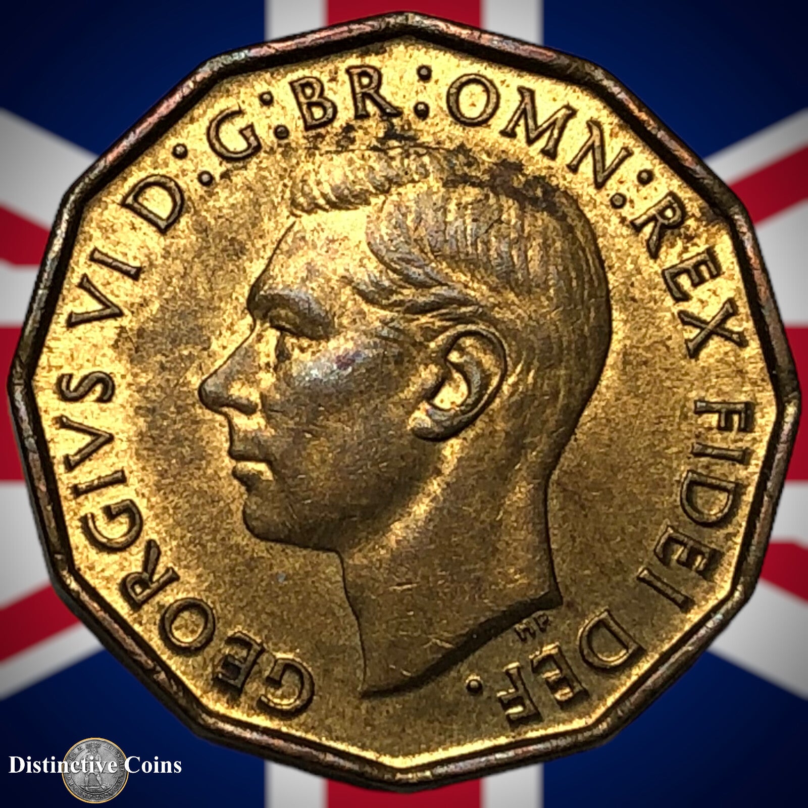 Great Britain 1952 Three Pence GB2510