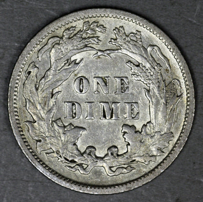 US 1891 P Seated Liberty Dime  A3349