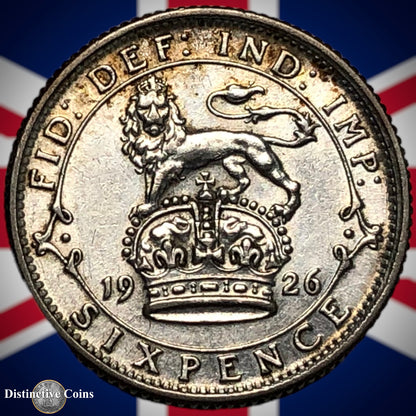 Great Britain 1926 Six Pence GB1666