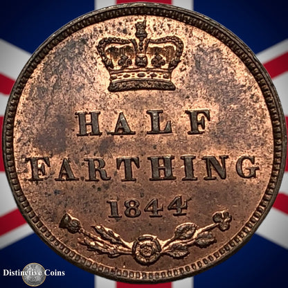Great Britain 1844 Half Farthing 1/2 Penny GB3124