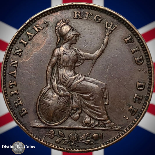 Great Britain 1848 Farthing 1/4d GB3427