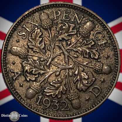Great Britain 1932 Six Pence GB1702