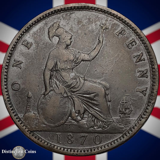 Great Britain 1870 Penny 1d GB6313