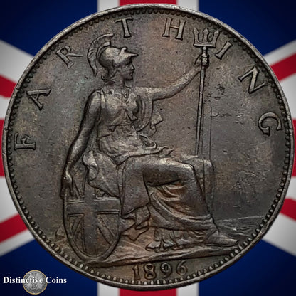 Great Britain 1896 Farthing 1/4d GB4425