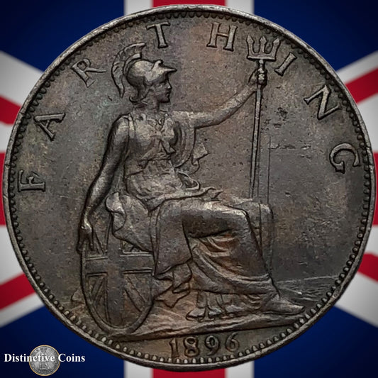 Great Britain 1896 Farthing 1/4d GB4425