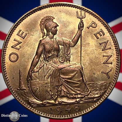 Great Britain 1948 Penny 1d GB7293
