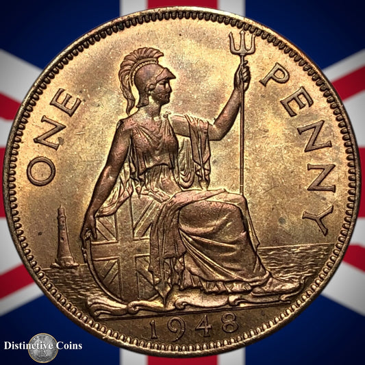 Great Britain 1948 Penny 1d GB7293