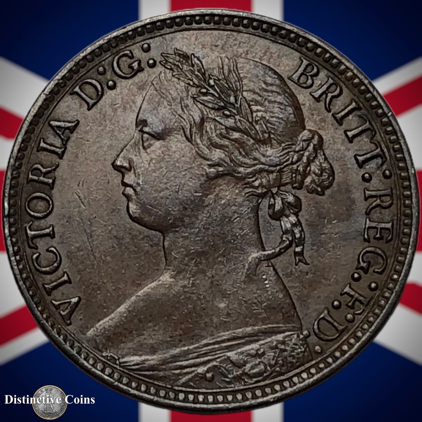 Great Britain 1878 Farthing 1/4d GB3788