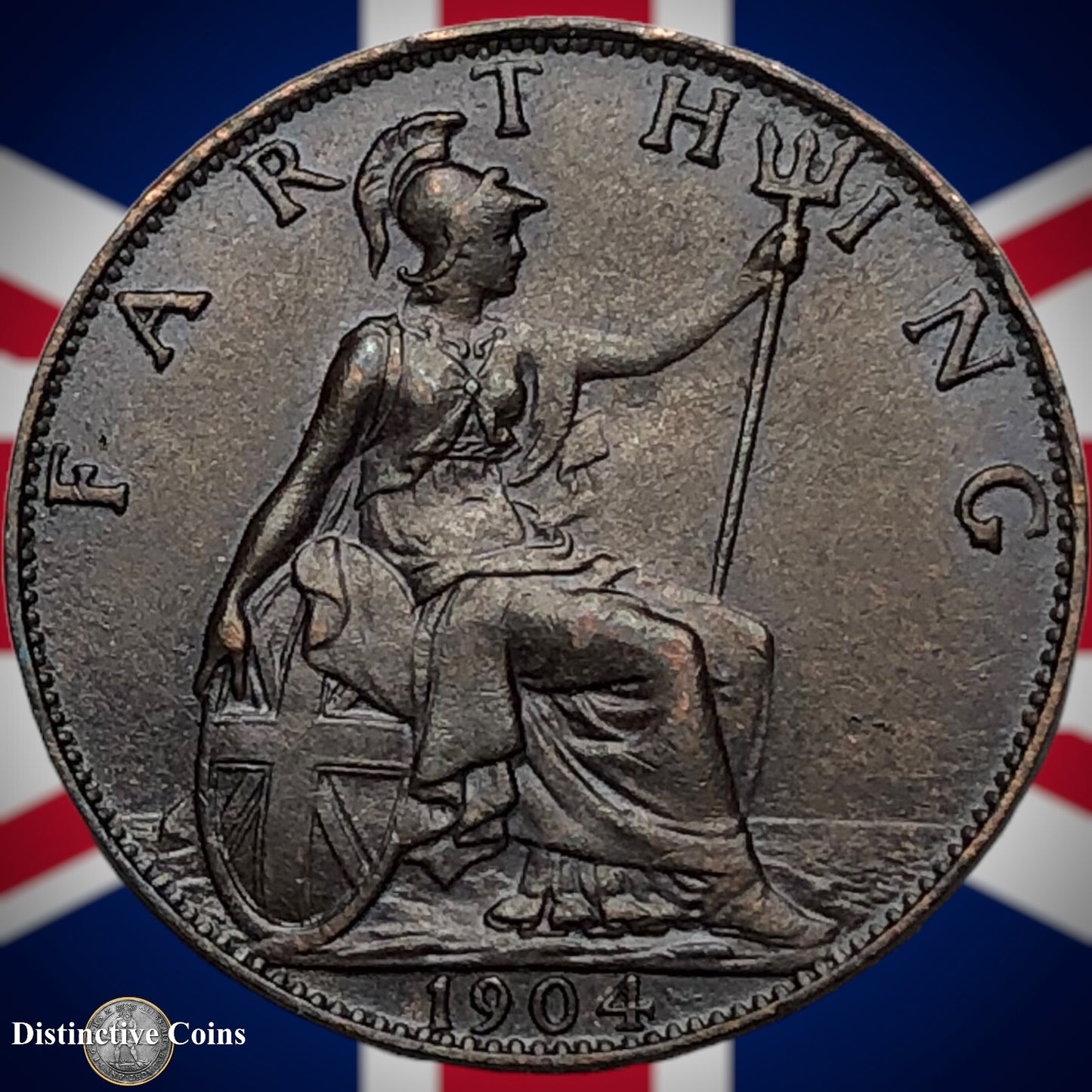 Great Britain 1904 Farthing 1/4d GB4557