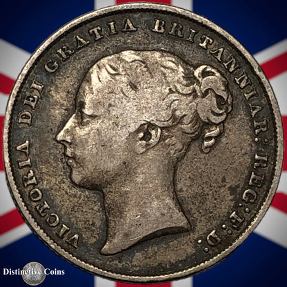 Great Britain 1851 British One Shilling GB0217