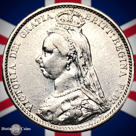 Great Britain 1888 Six Pence GB2704