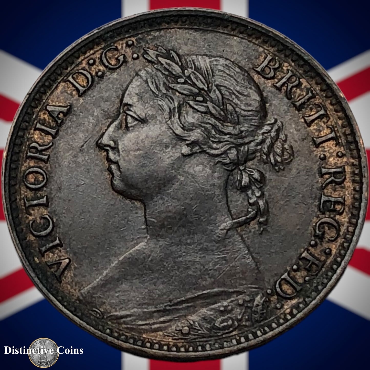 Great Britain 1881 H Farthing 1/4d GB3971