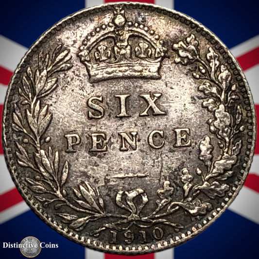 Great Britain 1910 Six Pence GB1557