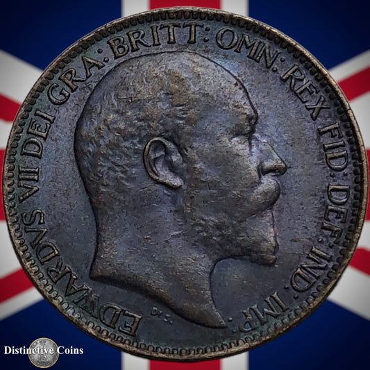 Great Britain 1909 Farthing 1/4d GB4631