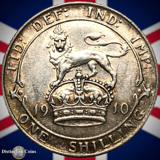 Great Britain 1910 British One Shilling GB0883