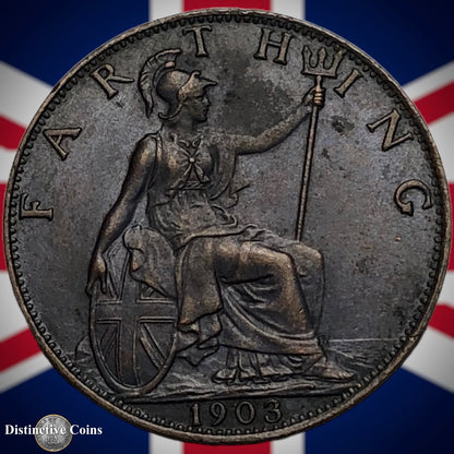 Great Britain 1903 Farthing 1/4d GB4538
