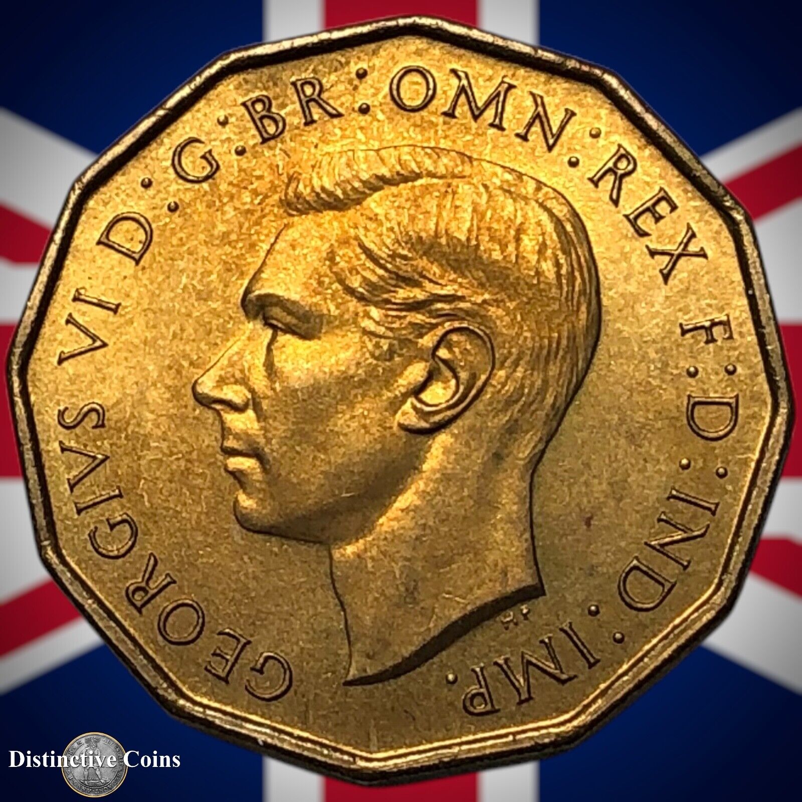 Great Britain 1937 Proof Three Pence 3d GB7365