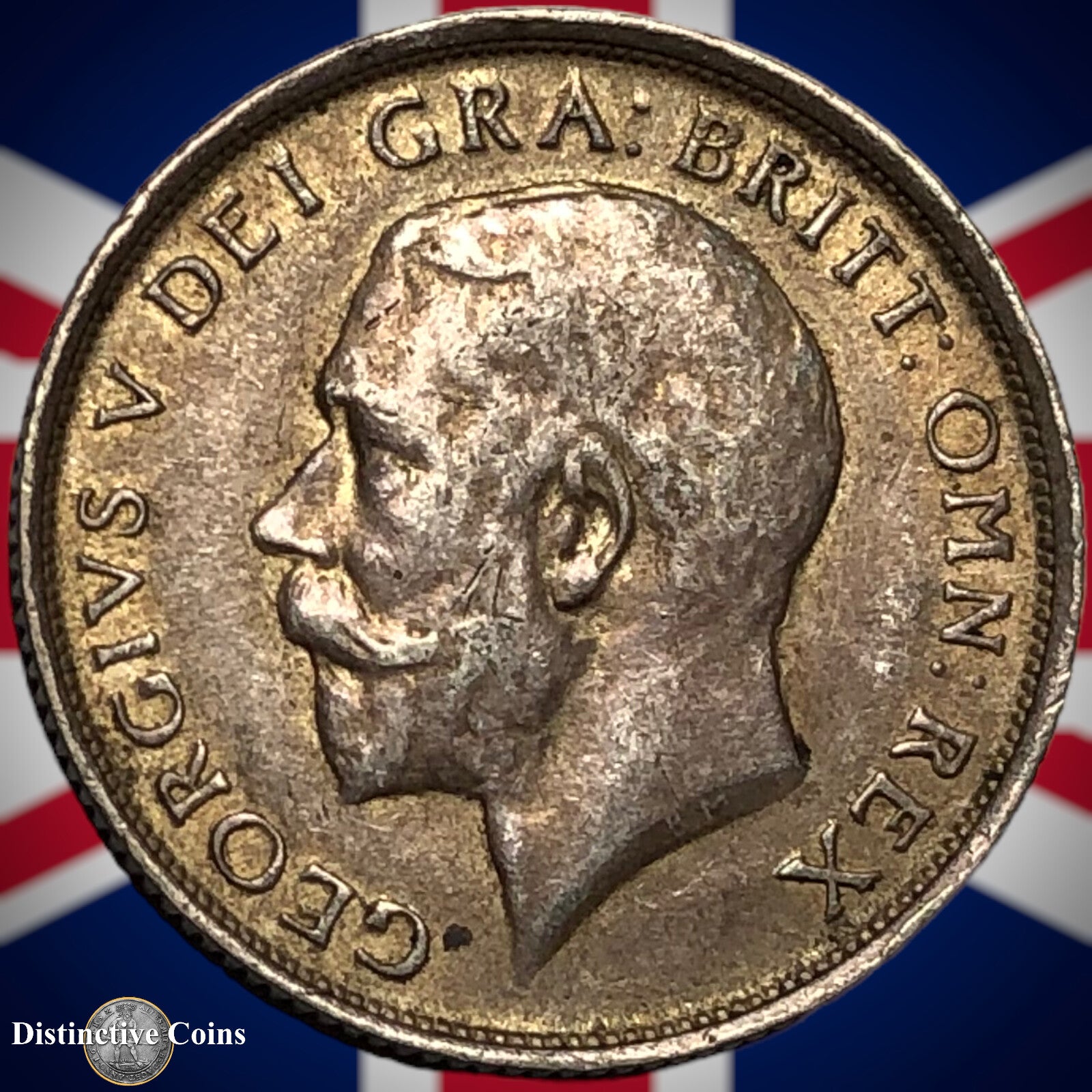Great Britain 1916 One Shilling GB0973