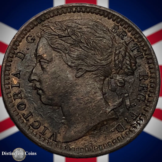 Great Britain 1868 Third Farthing 1/3 Penny GB3014