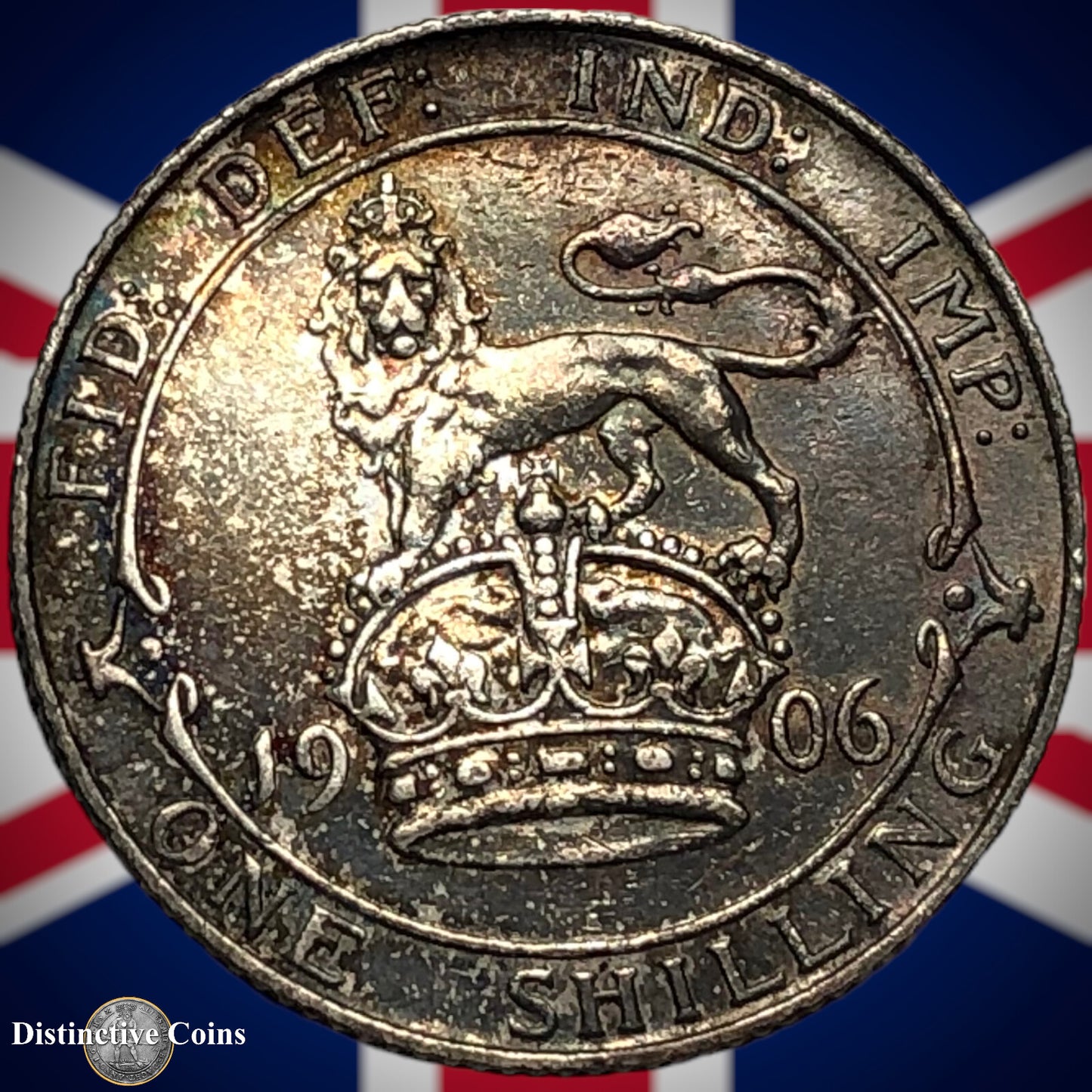 Great Britain 1906 British One Shilling GB0830