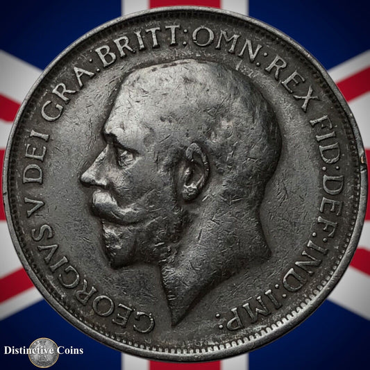 Great Britain 1912 H Penny 1d GB6782