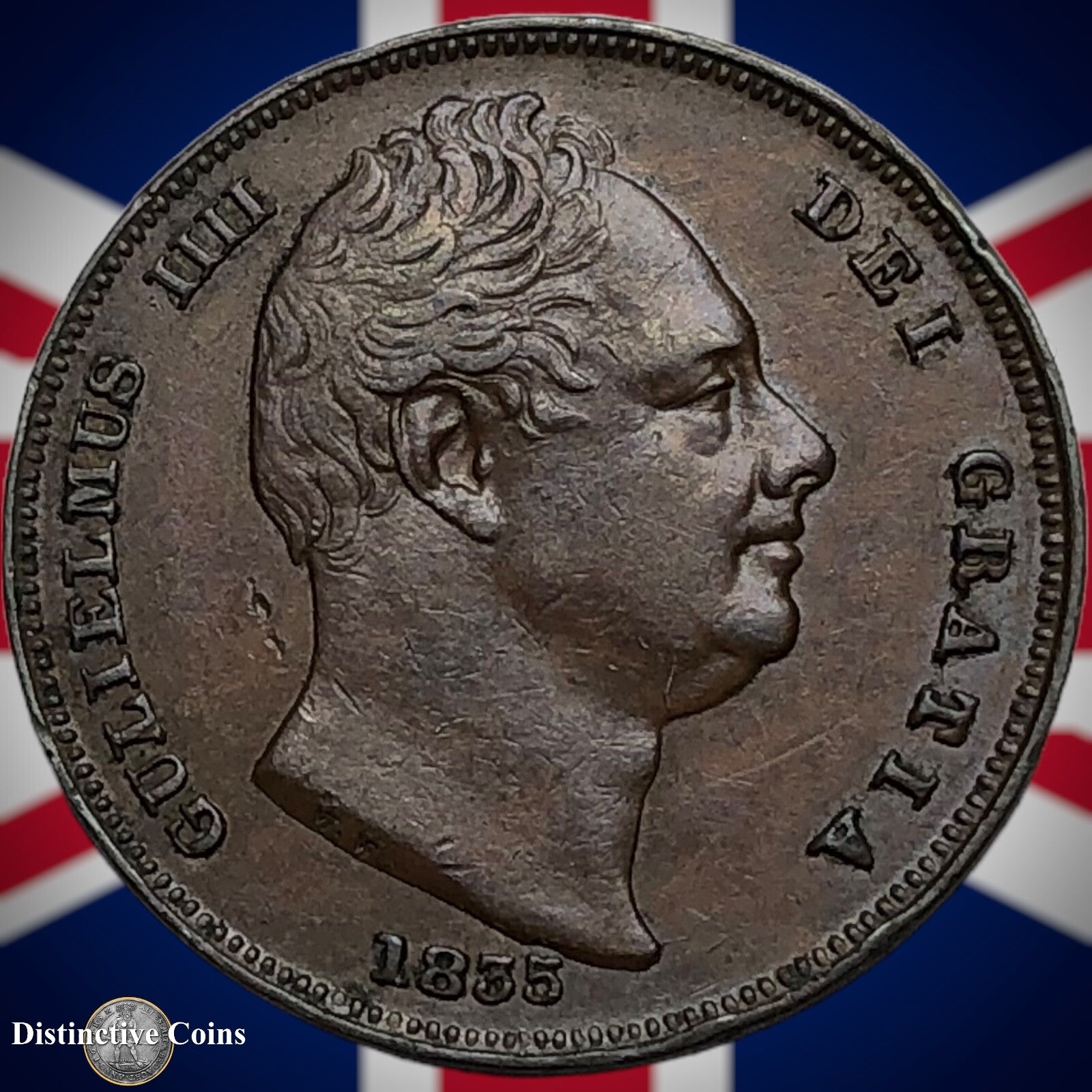 Great Britain 1835 Farthing 1/4d GB3380