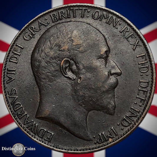 Great Britain 1907 Half Penny 1/2d GB5813