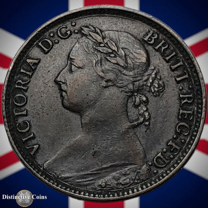 Great Britain 1881 H Farthing 1/4d GB3943