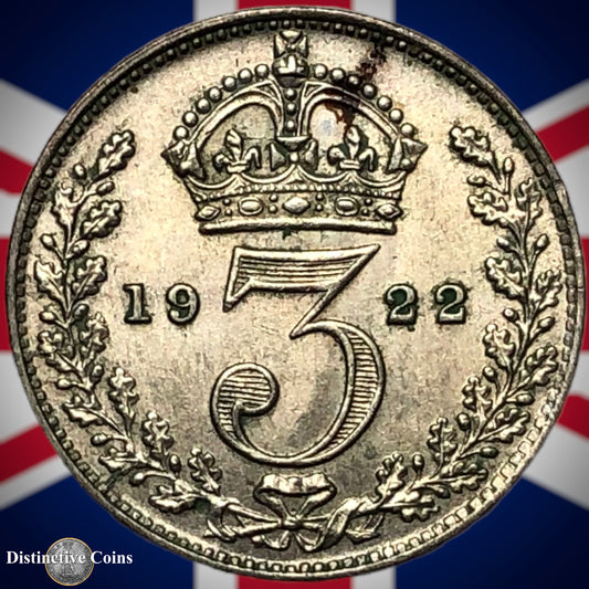 Great Britain 1922 Three Pence GB2206