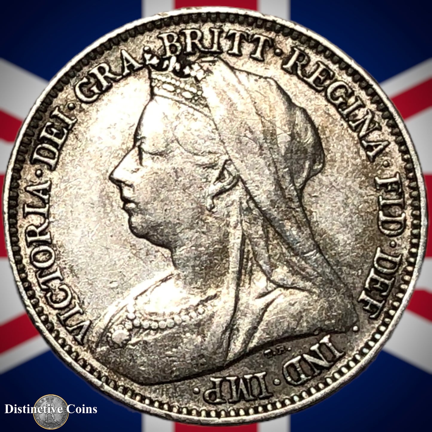 Great Britain 1897 Six Pence GB2788