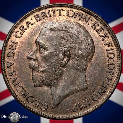 Great Britain 1927 Penny 1d GB7075