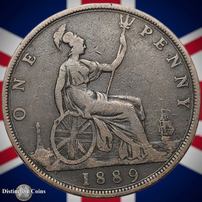 Great Britain 1889 Penny 1d GB6483