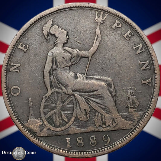 Great Britain 1889 Penny 1d GB6483
