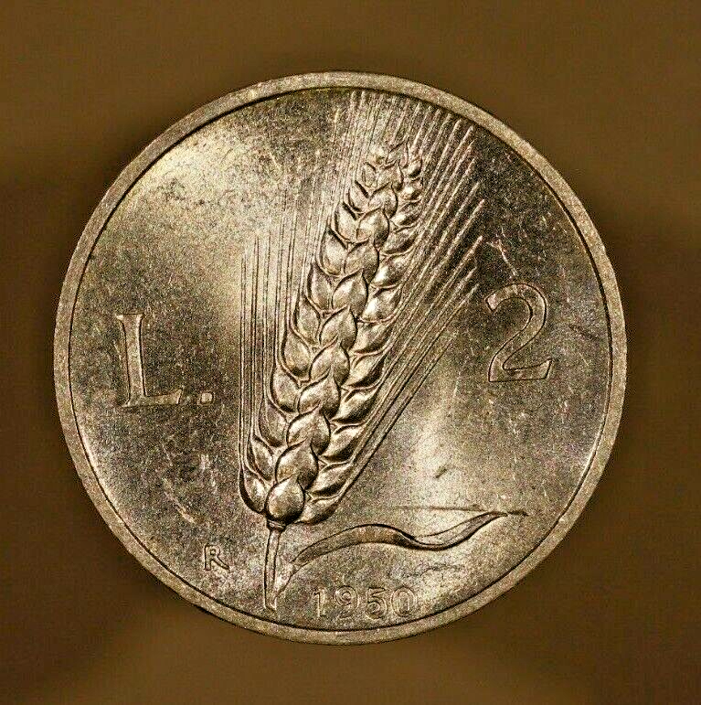 Italy 1950  2 Lire  A111