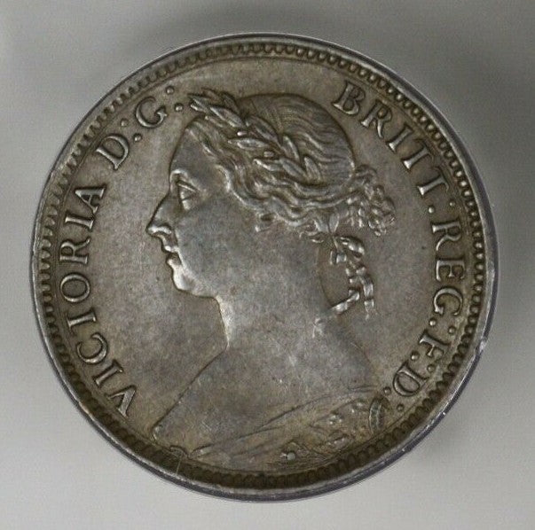 Great Britain 1888 Farthing AU  A3019