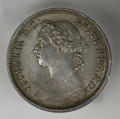 Great Britain 1888 Farthing AU  A3019