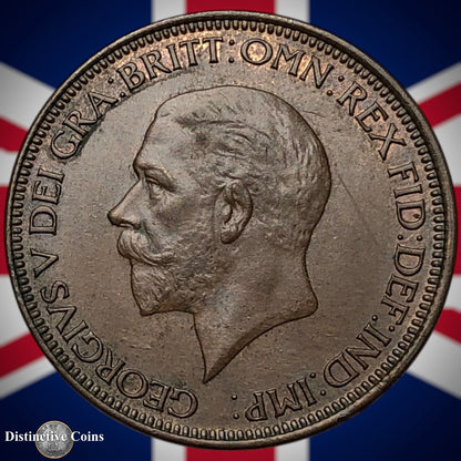 Great Britain 1929 Half Penny 1/2d GB5952