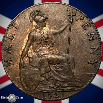 Great Britain 1921 Half Penny 1/2d GB5882