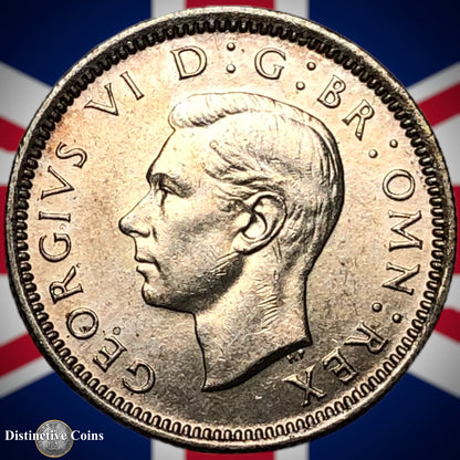 Great Britain 1944 Six Pence GB1756