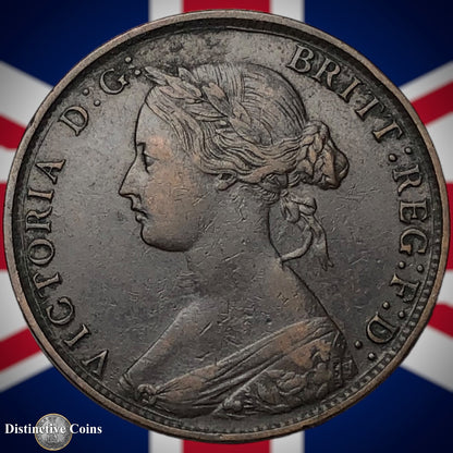 Great Britain 1861 Half Penny 1/2d GB5357